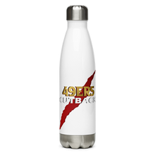 Load image into Gallery viewer, 49ers Cutback Stainless Steel Water Bottle