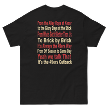 Load image into Gallery viewer, 49ers Cutback Lyrics Tee
