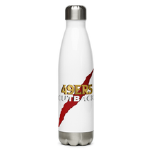 Load image into Gallery viewer, 49ers Cutback Stainless Steel Water Bottle
